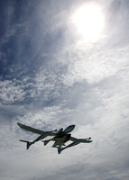 SpaceShipOne and White Knight air to air